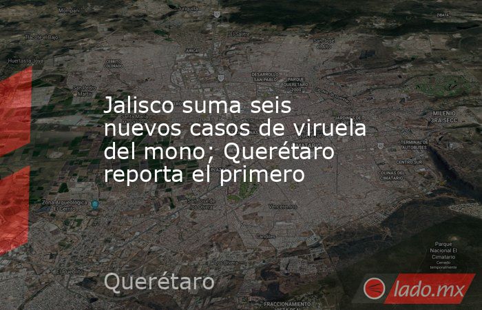 Jalisco suma seis nuevos casos de viruela del mono; Querétaro reporta el primero. Noticias en tiempo real
