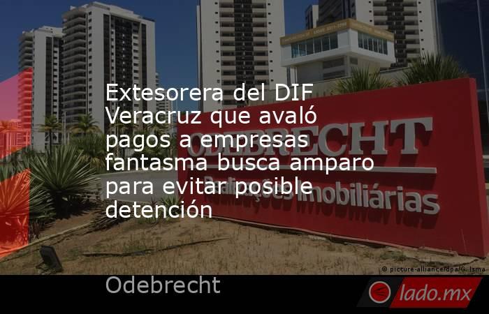 Extesorera del DIF Veracruz que avaló pagos a empresas fantasma busca amparo para evitar posible detención. Noticias en tiempo real