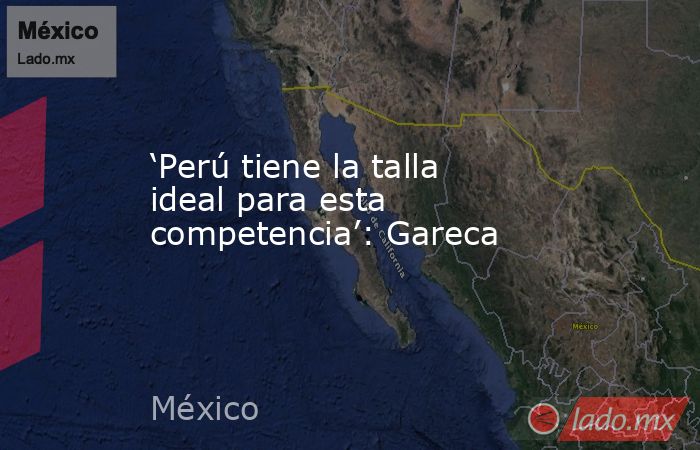‘Perú tiene la talla ideal para esta competencia’: Gareca. Noticias en tiempo real