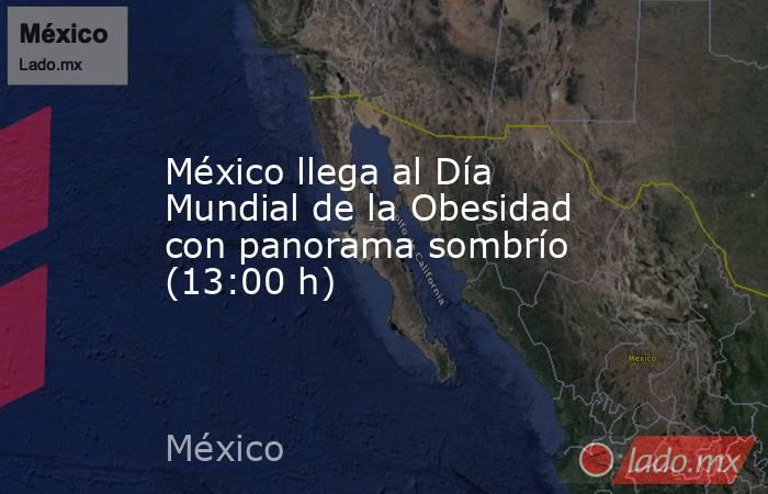 México llega al Día Mundial de la Obesidad con panorama sombrío (13:00 h). Noticias en tiempo real