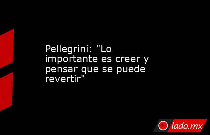 Pellegrini: 