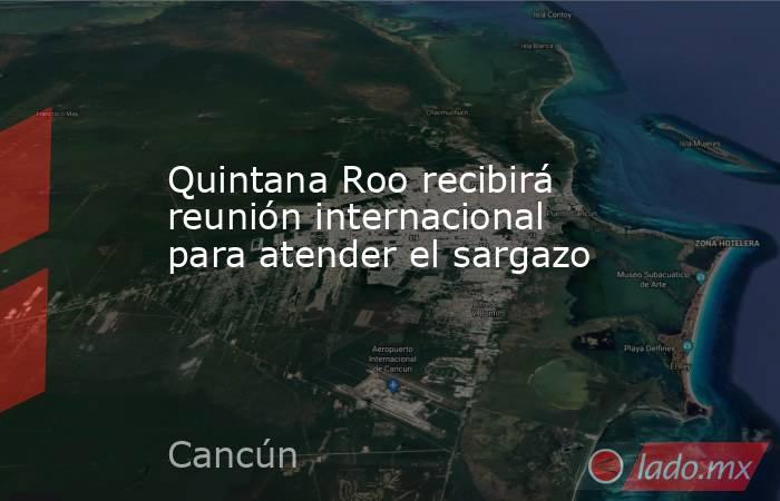 Quintana Roo recibirá reunión internacional para atender el sargazo. Noticias en tiempo real