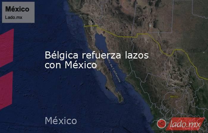 Bélgica refuerza lazos con México . Noticias en tiempo real