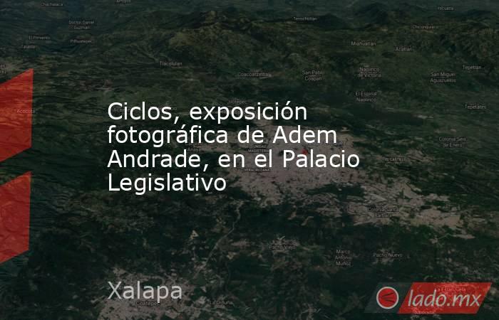Ciclos, exposición fotográfica de Adem Andrade, en el Palacio Legislativo. Noticias en tiempo real
