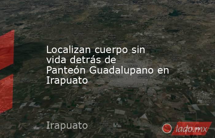 Localizan cuerpo sin vida detrás de Panteón Guadalupano en Irapuato. Noticias en tiempo real
