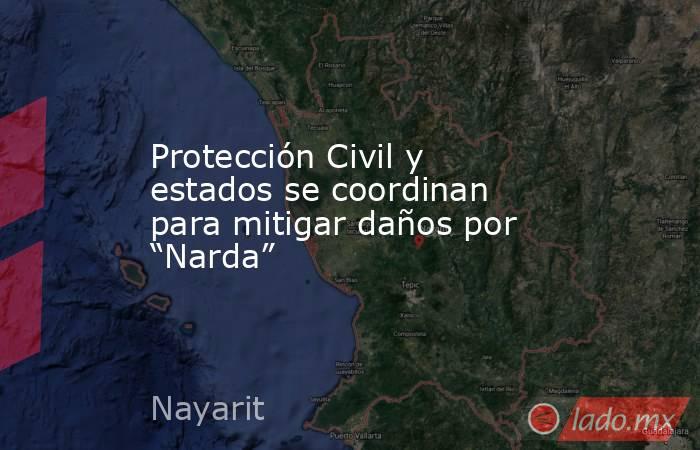 Protección Civil y estados se coordinan para mitigar daños por “Narda”. Noticias en tiempo real