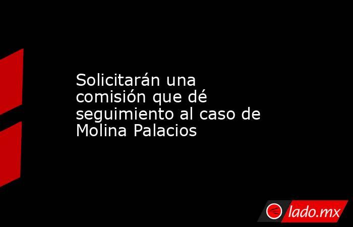 Solicitarán una comisión que dé seguimiento al caso de Molina Palacios. Noticias en tiempo real