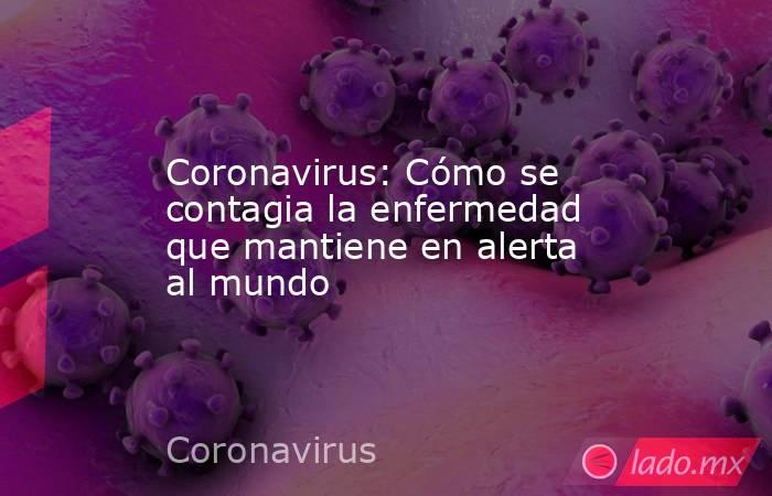 Coronavirus: Cómo se contagia la enfermedad que mantiene en alerta al mundo. Noticias en tiempo real