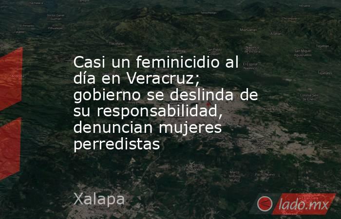 Casi un feminicidio al día en Veracruz; gobierno se deslinda de su responsabilidad, denuncian mujeres perredistas. Noticias en tiempo real