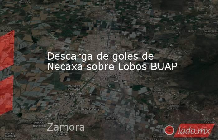 Descarga de goles de Necaxa sobre Lobos BUAP. Noticias en tiempo real