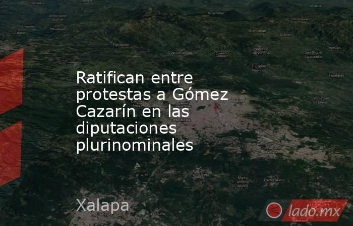 Ratifican entre protestas a Gómez Cazarín en las diputaciones plurinominales. Noticias en tiempo real