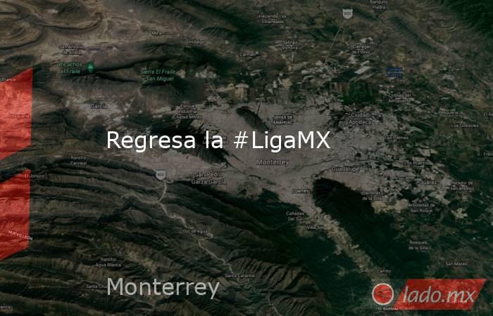 Regresa la #LigaMX. Noticias en tiempo real