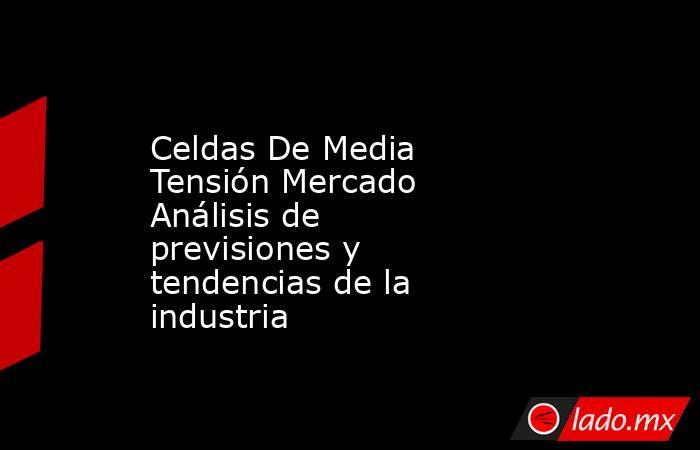 Celdas De Media Tensión Mercado Análisis de previsiones y tendencias de la industria. Noticias en tiempo real
