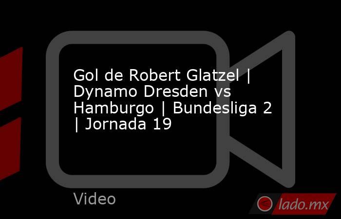 Gol de Robert Glatzel | Dynamo Dresden vs Hamburgo | Bundesliga 2 | Jornada 19. Noticias en tiempo real
